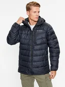Odzież trekkingowa męska - Columbia Kurtka puchowa Autumn Park™ Down Hooded Jacket Czarny Regular Fit - miniaturka - grafika 1