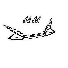 SHAD D1B471CAR SH47 RED RefleCTOR - Kufry i sakwy motocyklowe - miniaturka - grafika 1