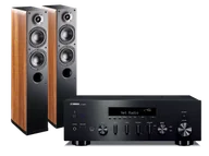 Zestawy stereo - Yamaha R-N600A (czarny) + Nota 550 (orzech) - miniaturka - grafika 1