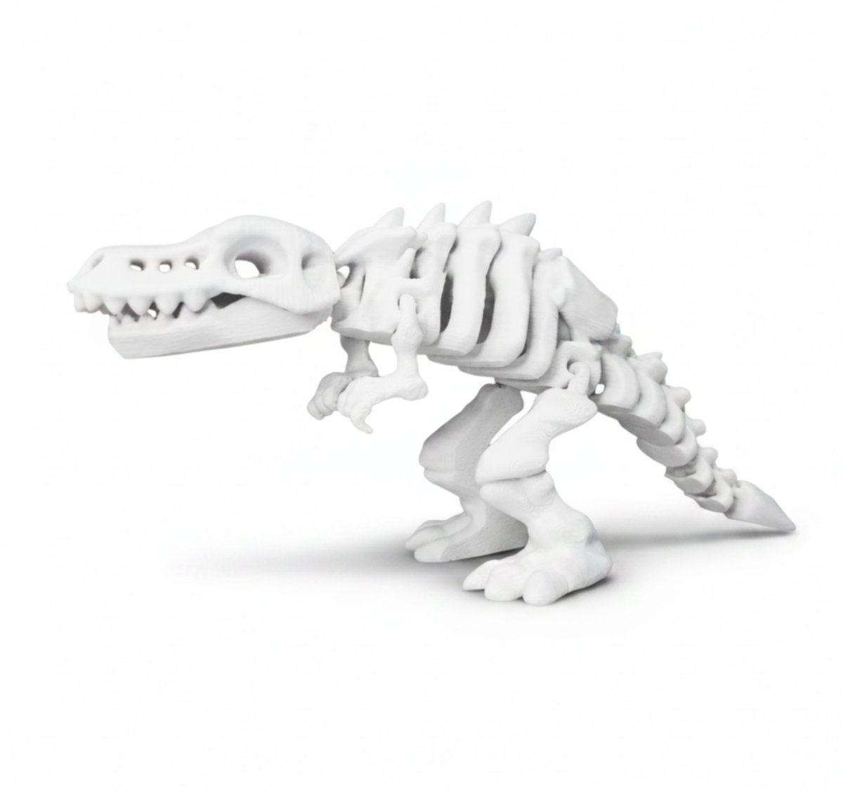 Ruchomy Szkielet T-Rex Figurka Przegubowa Flexi Dinozaur 16 cm