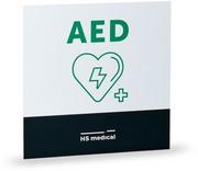 Tablice BHP - Sendpol Tablica informacyjna AED Mała - miniaturka - grafika 1