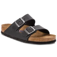 Klapki i japonki damskie - Birkenstock Klapki Arizona Bs 752481 Black - miniaturka - grafika 1