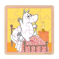 Puzzle - Drewniane Puzzle,16 el. Muminki - Psoty przed Snem - miniaturka - grafika 1