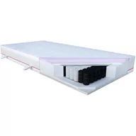 Materace - Materac ENYO JANPOL kieszeniowo – piankowy, Rozmiar: 100x190, Pokrowiec Janpol: Silver Protect , Wiele produktów dostępnych od ręki! - miniaturka - grafika 1