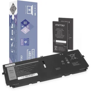 Bateria Mitsu do Dell XPS 13 9300, 9310, 9380 - Baterie do laptopów - miniaturka - grafika 1