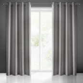 Zasłony - Eurofirany Zasłona Ada 140x250 Grafitowa ex-zas-ada-graf-140x250-przel - miniaturka - grafika 1