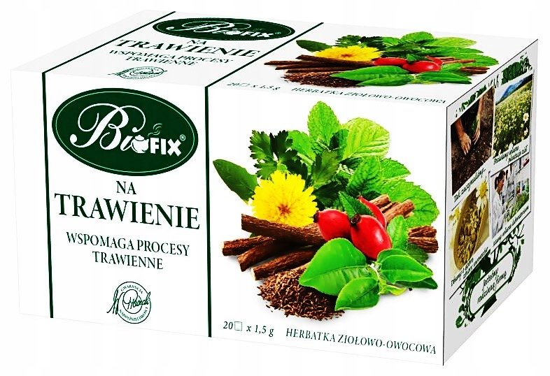 Herbata na Trawienie 20 Torebek Bifix to Zdrowa Herbata