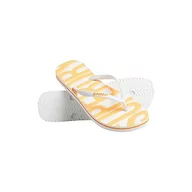 Bluzy damskie - Superdry Vintage Vegan Flip Flop Damska bluza, Biały, Small - miniaturka - grafika 1