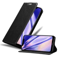 Etui i futerały do telefonów - Pokrowiec Cadorabo na telefon Nokia 7.1 PLUS / X7 w kolorze czarnym z magnetycznym zamknięciem - miniaturka - grafika 1
