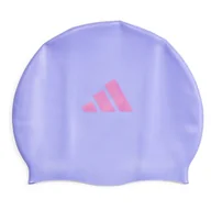 Pływanie - Czepek pływacki dla dzieci adidas 3-Stripes Swim Kids IM1045 - miniaturka - grafika 1