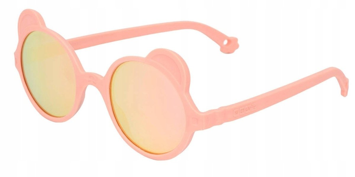Kietla Ourson dziecięce okulary przeciwsłoneczne UV400 1-2 lat Peach
