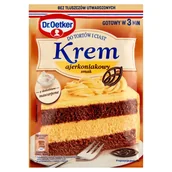 Dodatki do ciast w proszku - Dr. Oetker Krem do tortów i ciast ajerkoniakowy smak 105 g - miniaturka - grafika 1