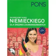 Książki do nauki języka niemieckiego - Pons Ekspresowy kurs niemieckiego dla średnio zaawansowanych - LektorKlett - miniaturka - grafika 1