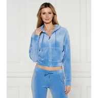 Bluzy damskie - Juicy Couture Bluza ICCLE DIAMANTE Cropped Fit - miniaturka - grafika 1