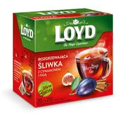 Herbata - Herbata Loyd Rozgrzewająca Śliwka z Cynamonem i Figą 20x2g - miniaturka - grafika 1