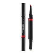 Konturówki do ust - Shiseido LipLiner InkDuo szminka i konturówka do ust z balsamem odcień 07 Poppy 1,1 g - miniaturka - grafika 1