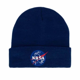 Czapka zimowa Alpha Industries Nasa Beanie 198948 07 - Rep. Blue - Odzież taktyczna i umundurowanie - miniaturka - grafika 1