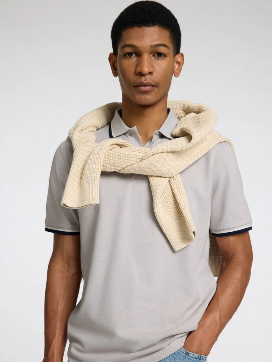polo uomo selected 16095852 atlas pure cashmere