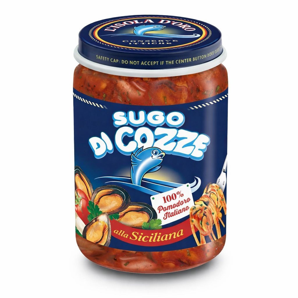 L'Isola d'Oro - sos z małżami do makaronu 130 g