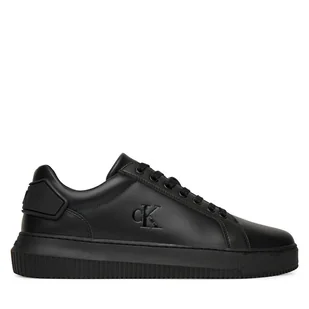 Sneakersy Calvin Klein Jeans Chunky Cupsole Ru Patch Lth YM0YM01296 Czarny - Sneakersy męskie - miniaturka - grafika 1