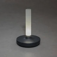 Lampy ogrodowe - Konstsmide Stołowa LED Biarritz, IP54, akumulator, CCT, szara - miniaturka - grafika 1