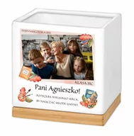 Donice - Personalizowana doniczka kwadratowa z Twoim zdjęciem dla - miniaturka - grafika 1