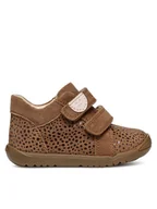 Buty dla dziewczynek - Geox Sneakersy B Macchia Girl B164PA 00722 C6627 Brązowy - miniaturka - grafika 1