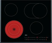Płyty elektryczne do zabudowy - AEG Elektryczna szklano-ceramiczna 60cm 4 strefy 2024 - miniaturka - grafika 1