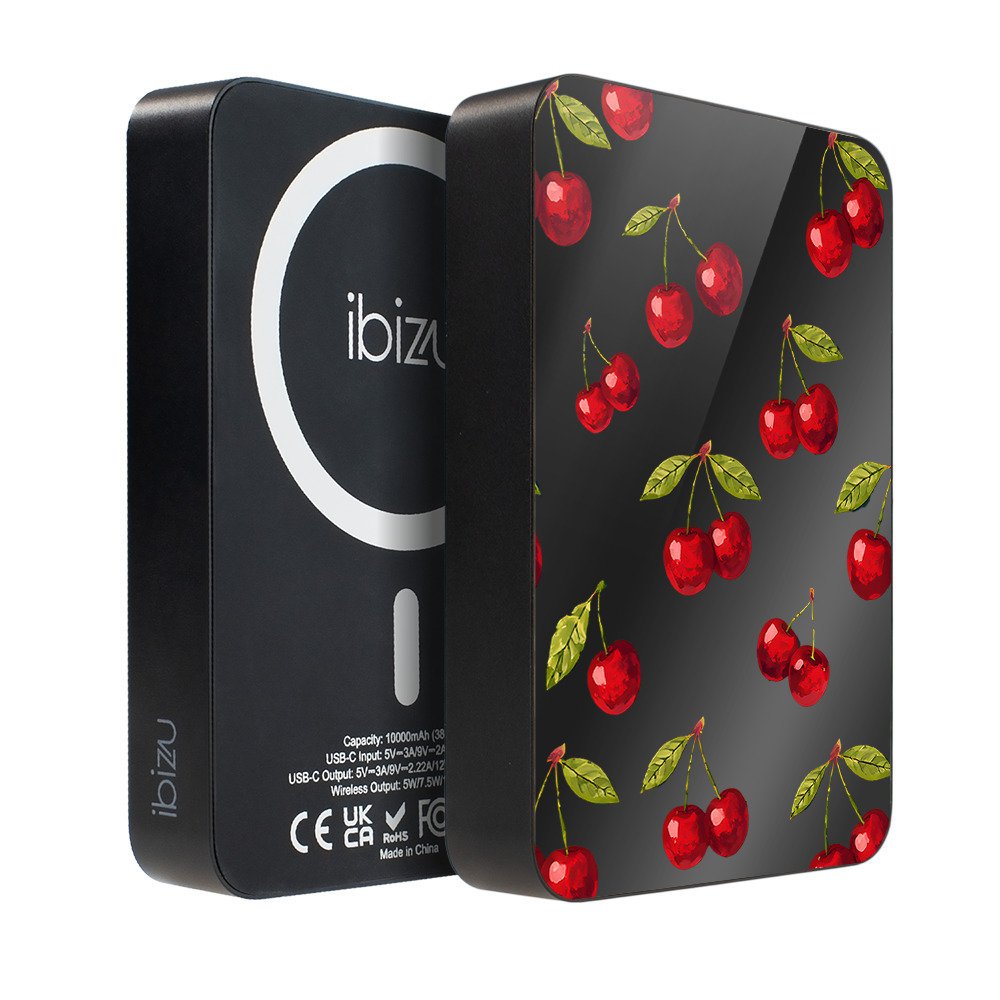 IBIZU MagPower 10 000 mAh Wiśniowa noc