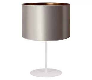 Lampa stołowa CANNES 1xE14/15W/230V 20 cm srebrny/miedź/biały - Lampy stojące - miniaturka - grafika 1