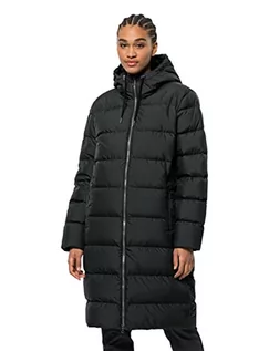 Kurtki damskie - Jack Wolfskin FROZEN PALACE COAT W Kurtka Kobiety,czarny,L - grafika 1