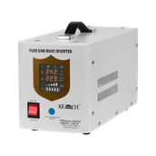 Zasilacze awaryjne UPS - Zasilacz awaryjny KEMOT PROsinus-1500/24 przetwornica z czystym przebiegiem sinusoidalnym i funkcją ładowania 24V 230V 1500VA/1050W - miniaturka - grafika 1