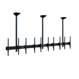 Hagor comPROnents® CPS Menuboard uchwyt sufitowy dla 5 wyświetlaczy 46-65" portret | max. VESA 400x600 - Uchwyty do monitorów - miniaturka - grafika 1
