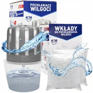 Domowe osuszacze powietrza - Uniwersalny pochłaniacz wilgoci K&M AK101 + 3X wkład - miniaturka - grafika 1