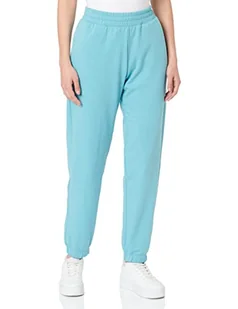Champion Damskie spodnie treningowe American Classics z logo C Elastic Cuff, turkusowy, M - Spodnie damskie - miniaturka - grafika 1