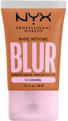 Podkłady do twarzy - NYX PROFESSIONAL MAKEUP Bare With Me Blur Tint Foundation 13 Caramel - Podkład  13 Caramel - miniaturka - grafika 1