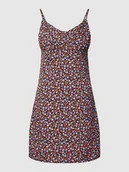 Sukienki - Sukienka mini z kwiatowym wzorem na całej powierzchni model ‘RUE’ - miniaturka - grafika 1