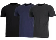 Koszulki męskie - 3x HI-TEC KOSZULKA BAWEŁNIANA T-SHIRT PLAIN TRÓJPAK R. XXL - miniaturka - grafika 1