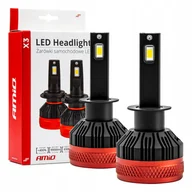 Żarówki samochodowe - Żarówki samochodowe Led seria X3 H1 6500K Canbus 2977 - miniaturka - grafika 1