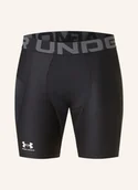 Spodenki męskie - Under Armour Spodenki Treningowe Ua Heatgear schwarz - UNDER ARMOUR - miniaturka - grafika 1