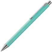 Długopisy - Lamy econ długopis 240 ze stali nierdzewnej w matowym i charakterystycznie zakrzywionym klipsie, w zestawie wkład o dużej pojemności M 16 czarny szerokość kreski M - miniaturka - grafika 1