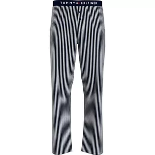 Tommy Hilfiger Męskie spodnie tkane z nadrukiem, Beatrice Stripe Desert Sky, S - Spodenki męskie - miniaturka - grafika 1