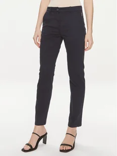 Napapijri Spodnie materiałowe Meridian NP0A4GYE Granatowy Regular Fit - Spodnie damskie - miniaturka - grafika 1