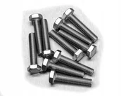 Śruby i nakrętki - M6x30 ŚRUBA NA KLUCZ SZEŚCIOKĄTNA KWASOODPORNA inox nierdzewna A4 933 (10) - miniaturka - grafika 1