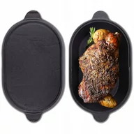 Brytfanny - Brytfanna Garnek Gęsiarka Żeliwna 1,2L Patelnia - miniaturka - grafika 1