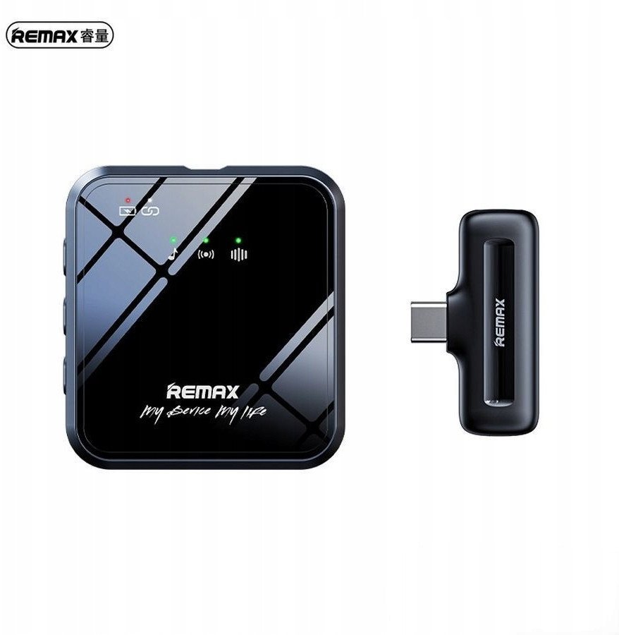 MIKROFON REMAX K11 NA KLIPSIE USB-C BLACK