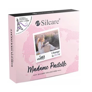 4X Lakier Hybrydowy Flexi Madame Pastelle Silcare - Lakiery hybrydowe - miniaturka - grafika 1