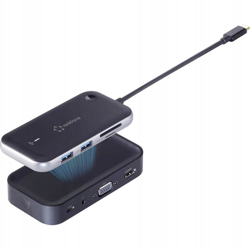 Renkforce RF-HUB-810 Mini-stacja dokująca USB-C®