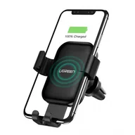 Ładowarki samochodowe - Ugreen bezprzewodowa ładowarka samochodowa Qi 10W - miniaturka - grafika 1