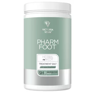 Pharm Foot Herbal Remedy Sól zabiegowa z oliwą ozonowaną i ziołami 500g - Pielęgnacja stóp Pharm Foot Herbal Remedy Sól zabiegowa z oliwą ozonowaną i ziołami 500g - Pielęgnacja stóp - miniaturka - grafika 1